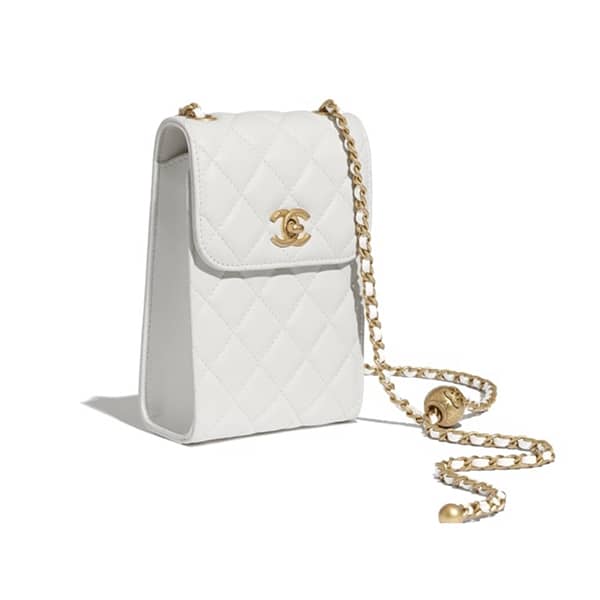 2021クルーズ新作★シャネル★フォン ケース ラムスキン AP1448 B02916 10601